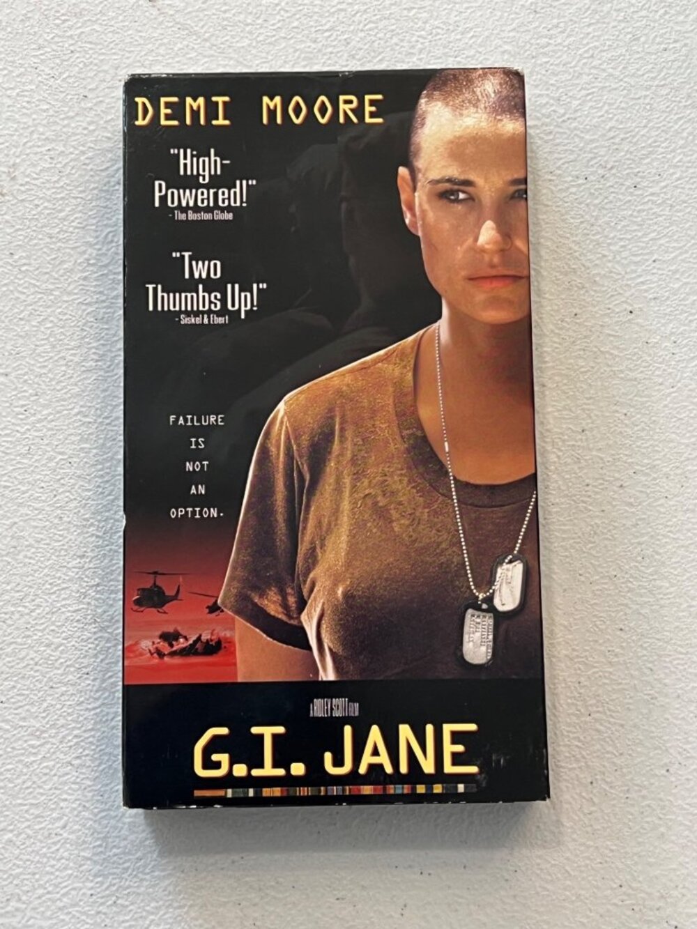 G.I. Jane 1997 VHS Drama Movie Demi Moore Pre-Owned